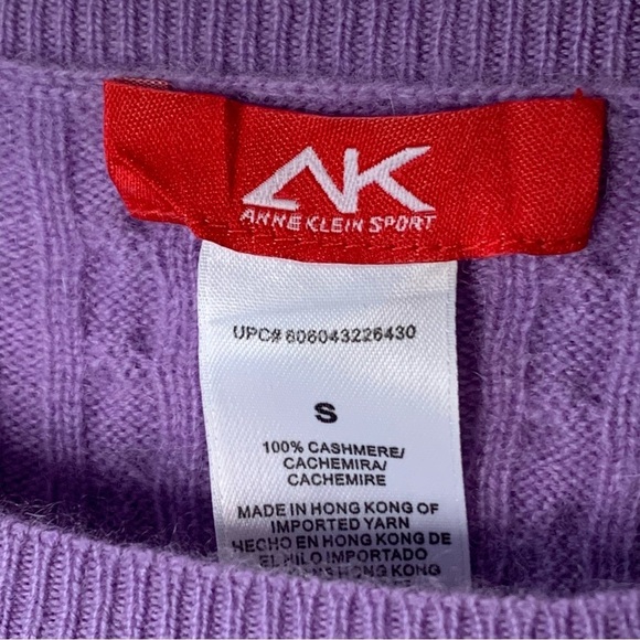 Anne Klein Sport 100% Cashmere sweater - Picture 5 of 10